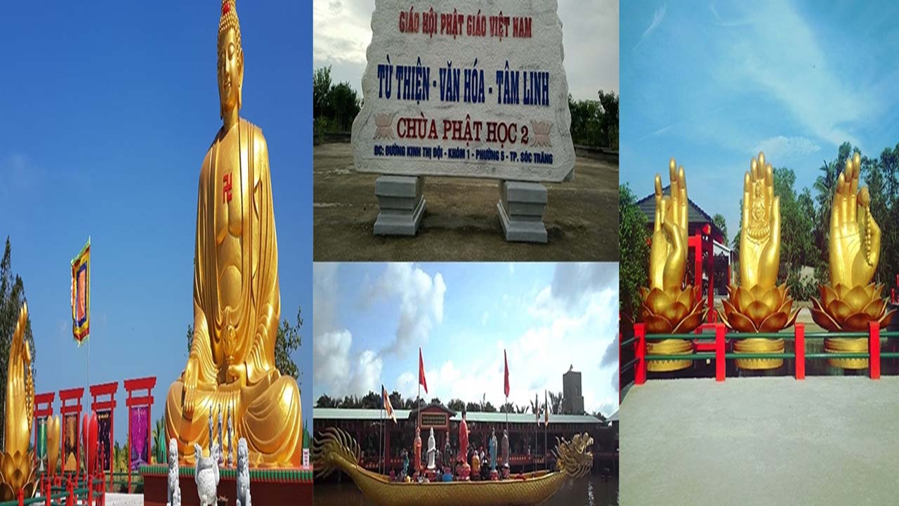 Chùa Đất Sét - Check-in chùa nhiều "kỷ lục" ở Sóc Trăng (2025) 32 Chùa Phật Học 2 Sóc Trăng