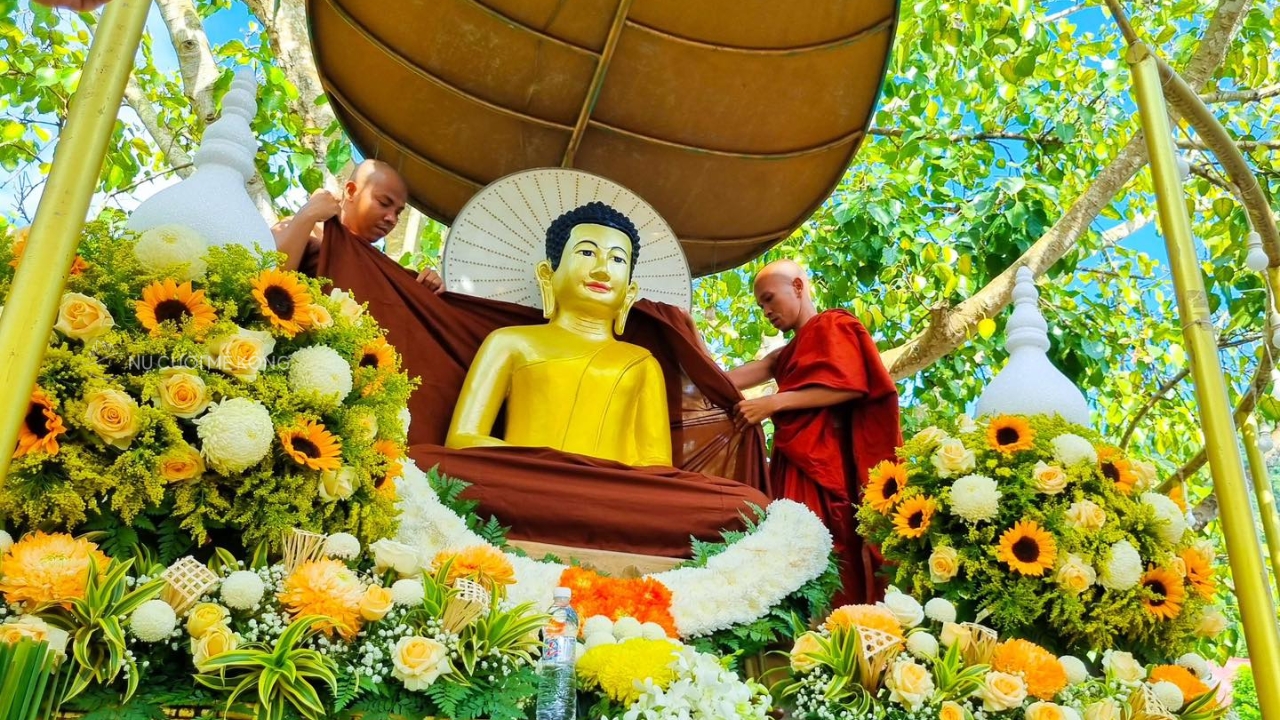 Chùa Tuk Phos - Vẻ đẹp độc đáo ở Tri Tôn An Giang 11 lễ dâng y kathina chùa tuk phos