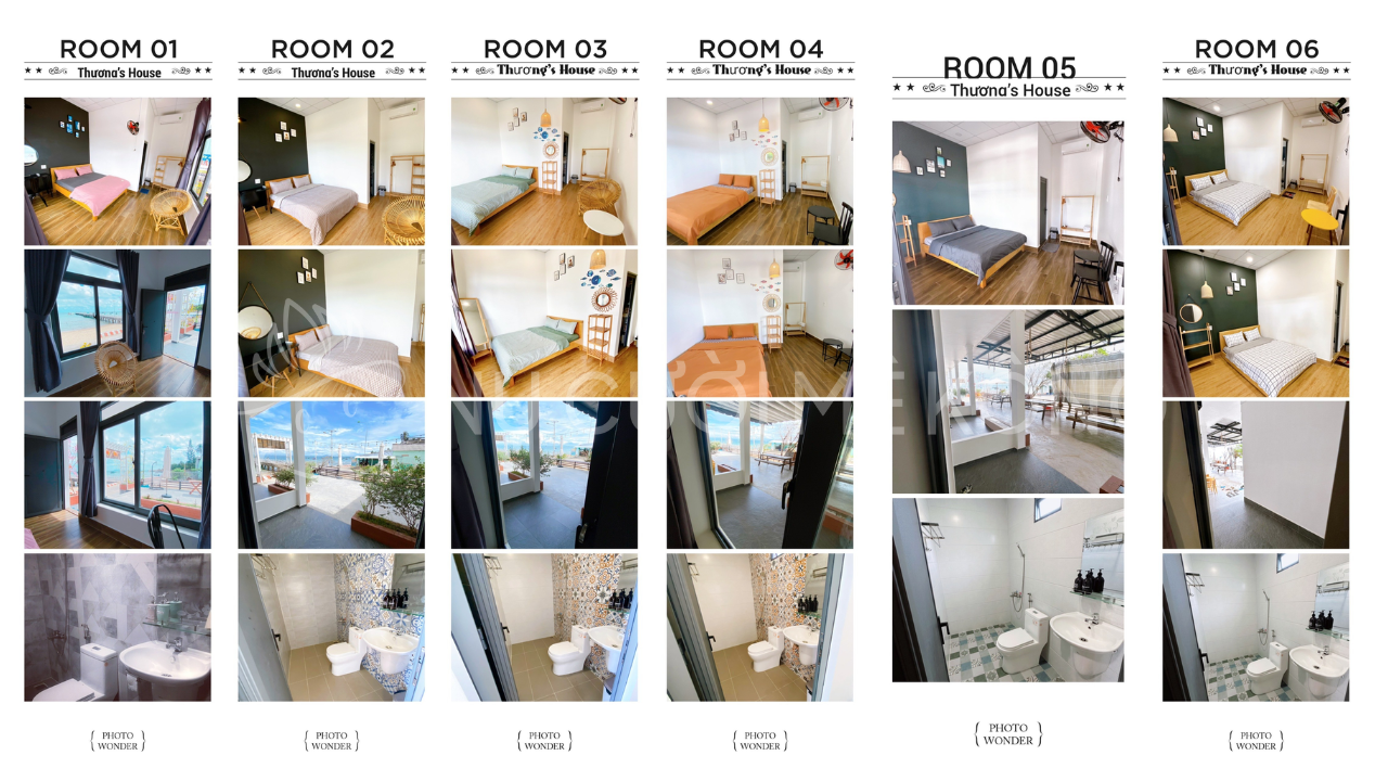 Homestay Hòn Sơn - Top 20 homestay sống ảo cực "chất" (2025) 68 Phòng Thương House