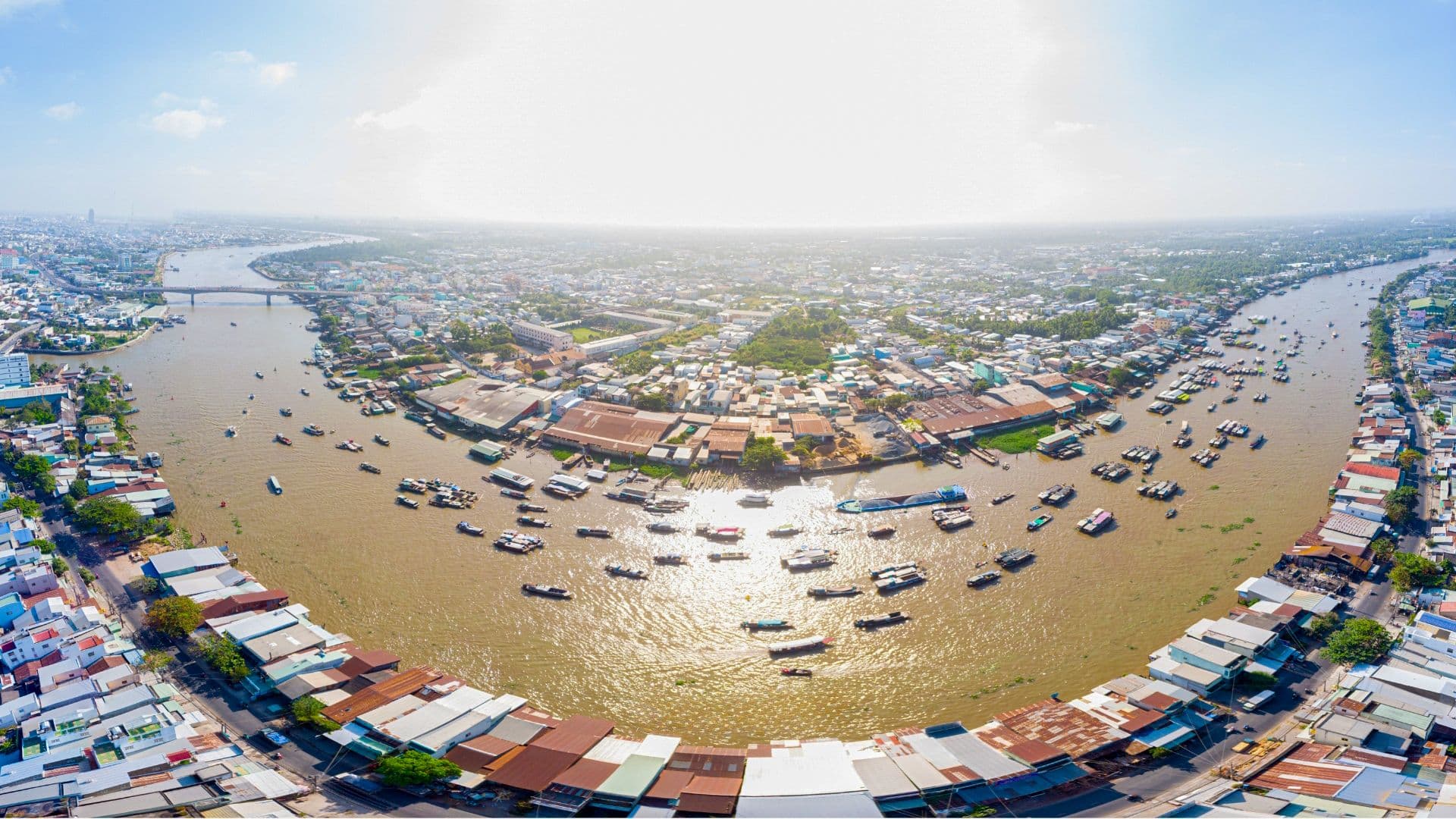 Chợ nổi Cái Răng: Cẩm nang du lịch trải nghiệm hoàn hảo 2025 56 toàn cảnh chợ nổi cái răng nhìn từ trên cao