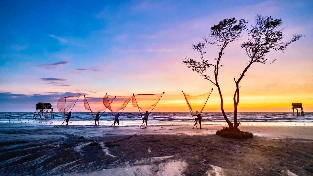 Biển Tân Thành Gò Công - Thiên đường cho "tín đồ" mê hải sản 22 Biển Tân Thành Gò Công