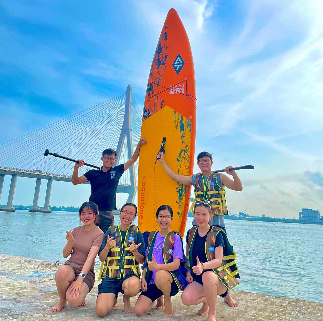 Chèo SUP ở Cần Thơ - Môn thể thao sông nước hấp dẫn (2025) 12 chèo sup ở cần thơ 1