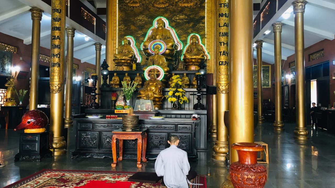 Chùa Bánh Xèo An Giang - Viếng Thiền viện Đông Lai (2025) 27 Chùa Bánh Xèo ở đâu
