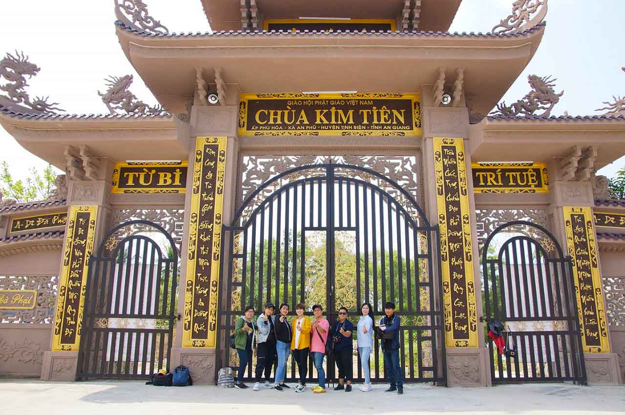 Chùa Kim Tiên An Giang - Vãng cảnh chốn bồng lai "Bảy Núi" 27 chùa kim tiên châu đốc