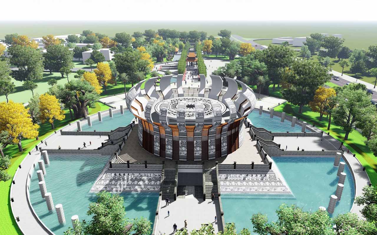 Đền thờ vua Hùng tại Cần Thơ - Điểm đến nổi bật năm 2025 15 Ảnh phối cảnh