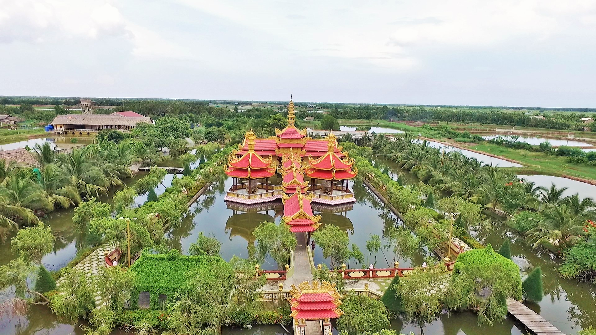 Chùa Vạn Phước Bến Tre - Ngôi chùa đẹp tựa tiên cảnh (2025) 14 địa chỉ chùa vạn phước bến tre