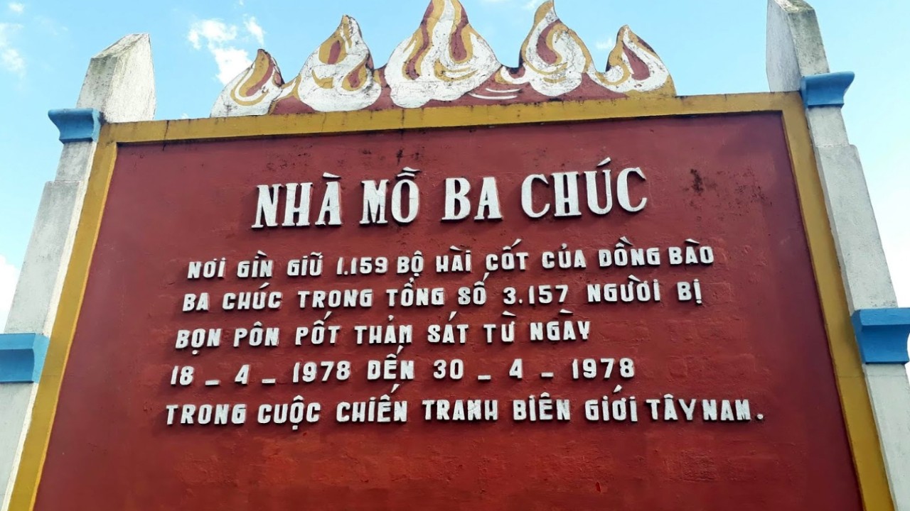 Nhà Mồ Ba Chúc – Chứng tích chiến tranh biên giới Tây Nam 18 Nhà mồ Ba Chúc An Giang